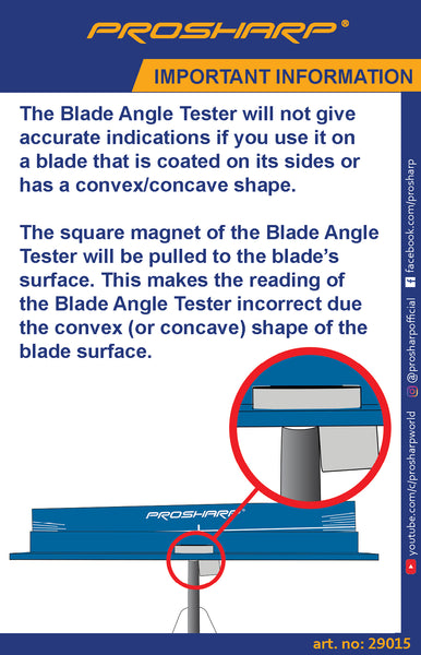 Blade Angle Tester