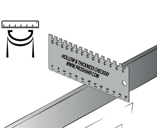 Hollow and Blade Thickness Checker - 29016